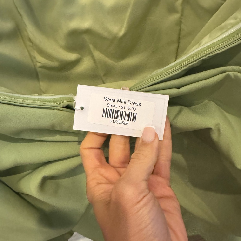 Sage Bow Back Romper - Picture 5 of 5